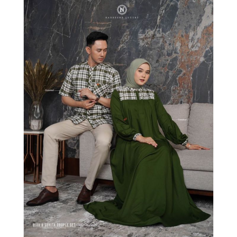 TERBARU || READY COD SUHITA DRESS NADHEERA LUXURY / DRESS LEBARAN TERBARU