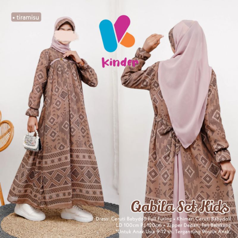 COD Qabila Set Kids# Free Jilbab# by kinder