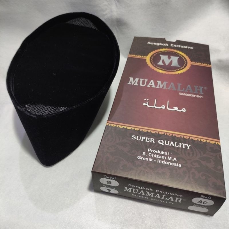 PECI SONGKOK HITAM MUAMALAH