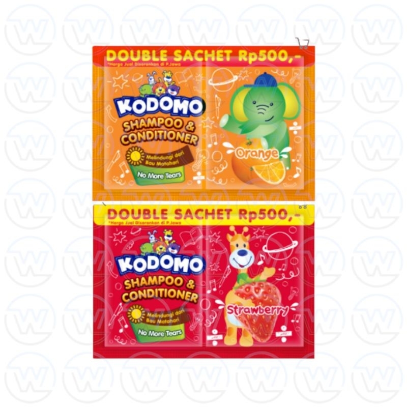 Kodomo Shampoo & Conditioner 10ml × 12 Sachet