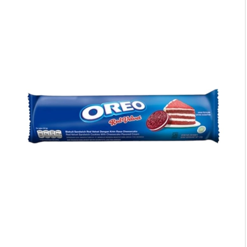 

Oreo Red Velvet Sandwich Cookies 119g