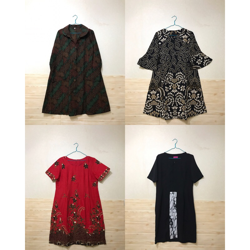 Dress Wanita / Dress Batik / Batik Wanita / Dress Big Size / Dress Batik Big Size