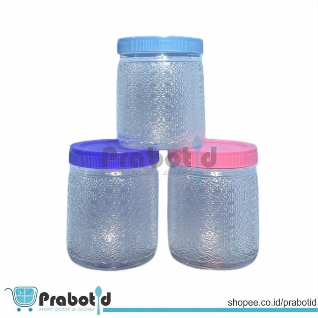 PRABOTID TOPLES PLASTIK BENING 1 LITER / TOPLES PLASTIK BPA FREE MURAH / TOPLES KERUPUK PLASTIK / TO