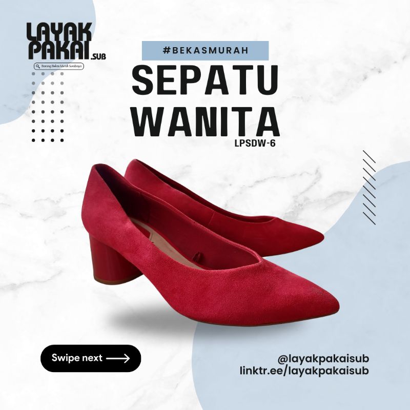 [Preloved] Sepatu Wanita Stradivarius