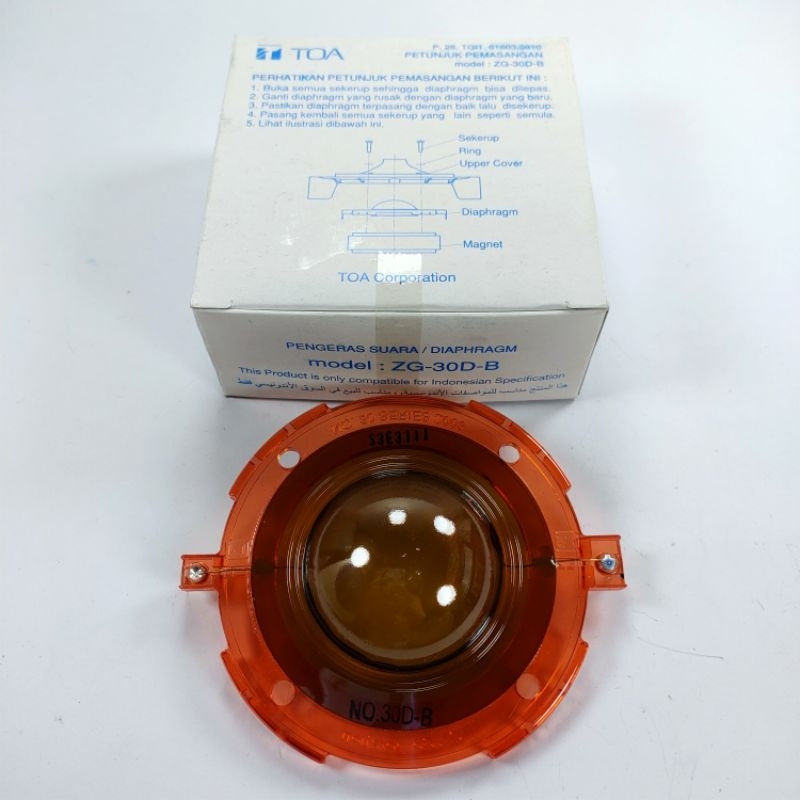 SPULL DIAFRAGMA HORN TOA 50WATT PLUS DUDUKAN