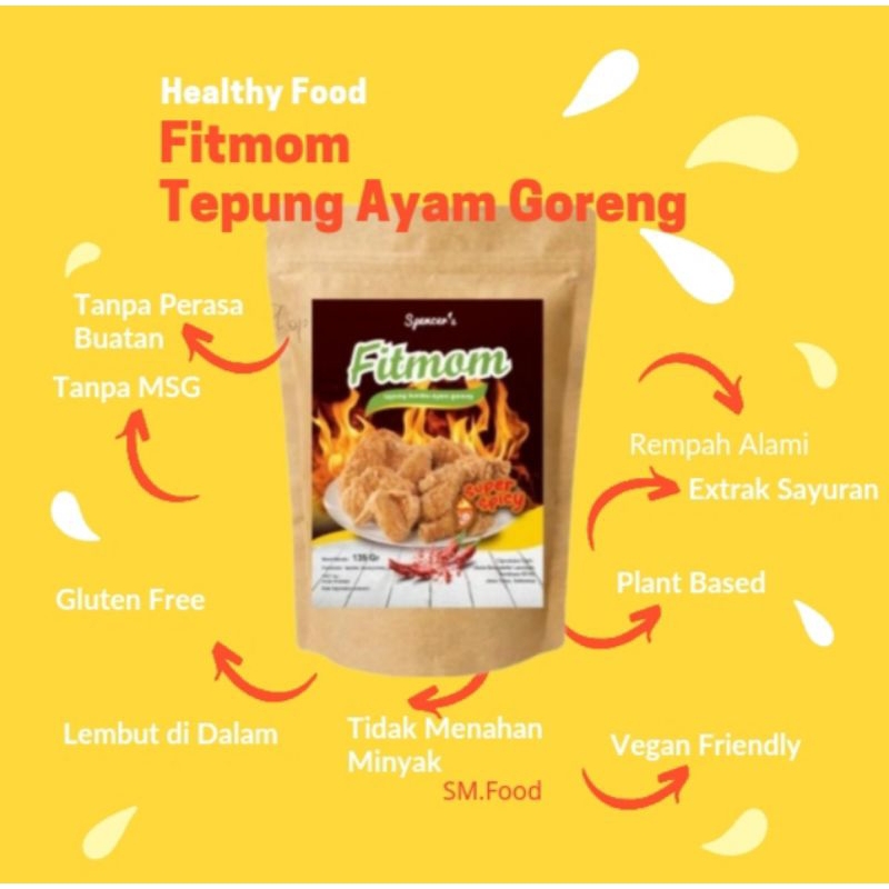 

Tepung Bumbu Ayam Crispy sehat Gluten Free No MSG