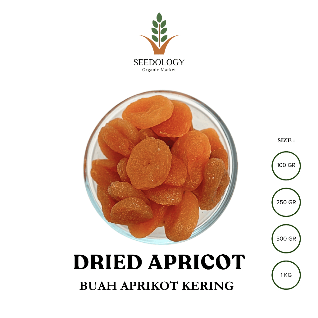 

Dried Apricot 1Kg - Aprikot Kering