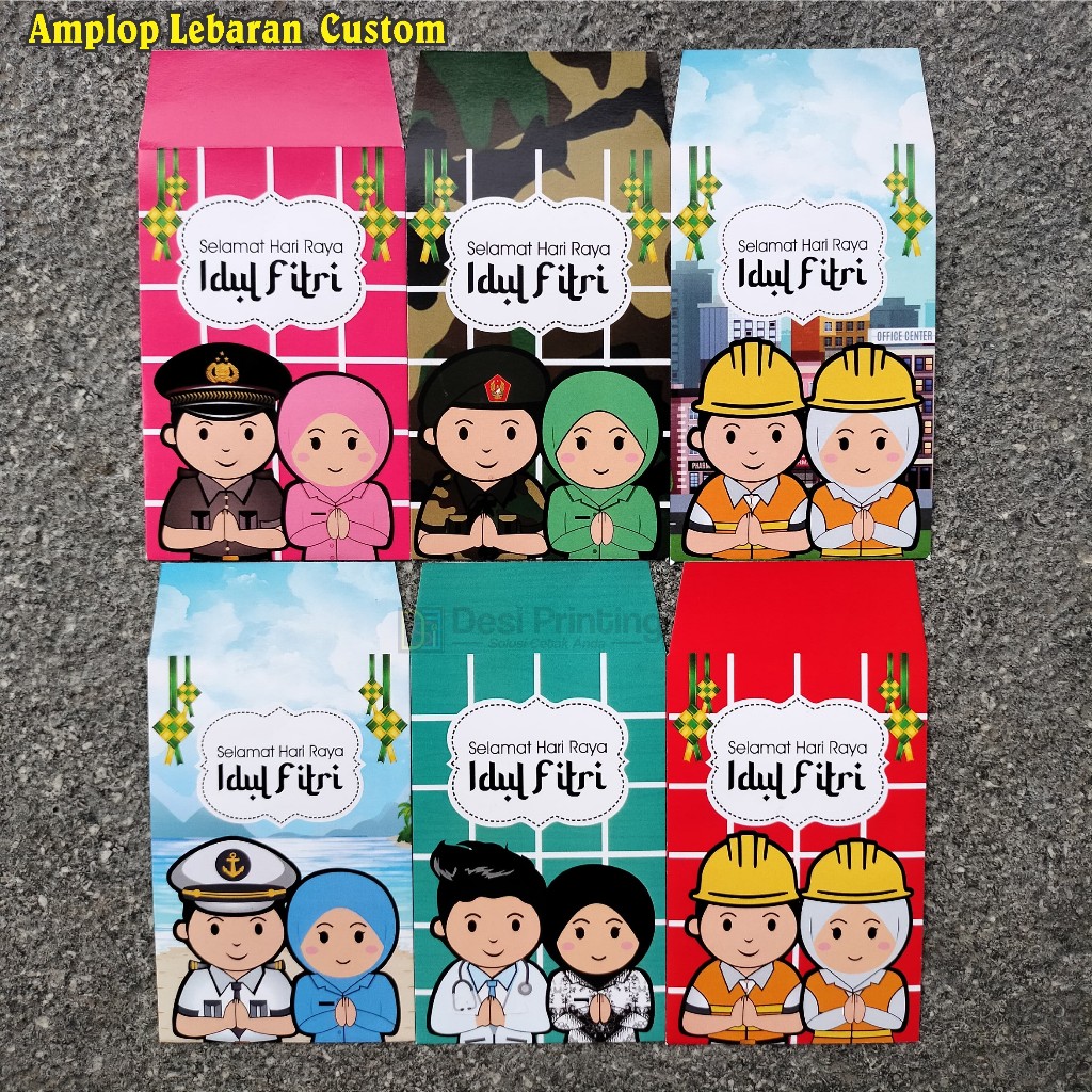 

Amplop Lebaran CustomTentara TNI Polisi Dokter Guru Kontraktor Mandor Pelayaran Pelaut Premium (Custom Tambah Nama) 1 Pak (10 Pcs)