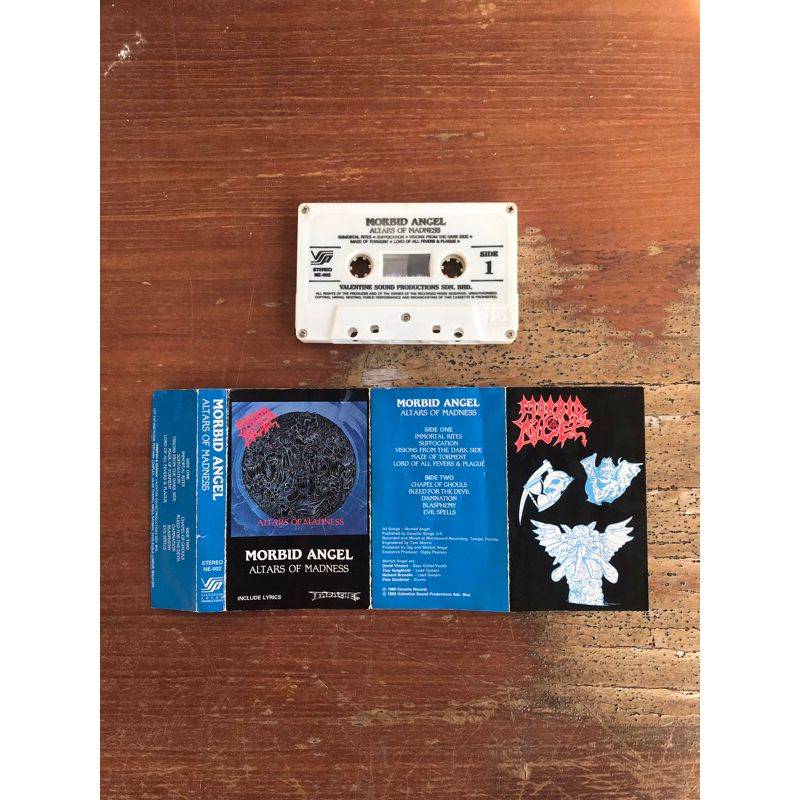 Kaset Pita Morbid Angel - Altar Of Madness (Import)