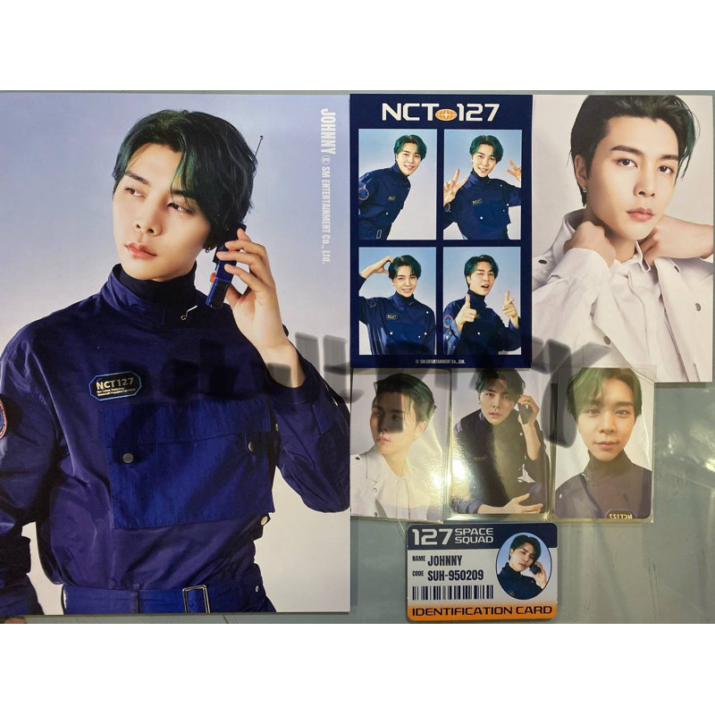 Photocard Official NCT 127 SG24 Season Greetings 2024 Johnny Jungwoo