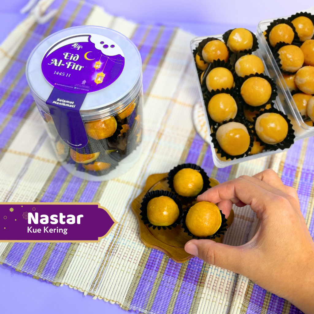 

Cemilan Kue Kering Nastar Premium Alifs Bakery and Cookies Official