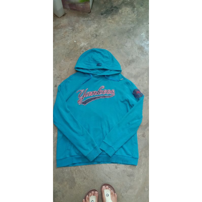 hoddie mlb yankees warna biru