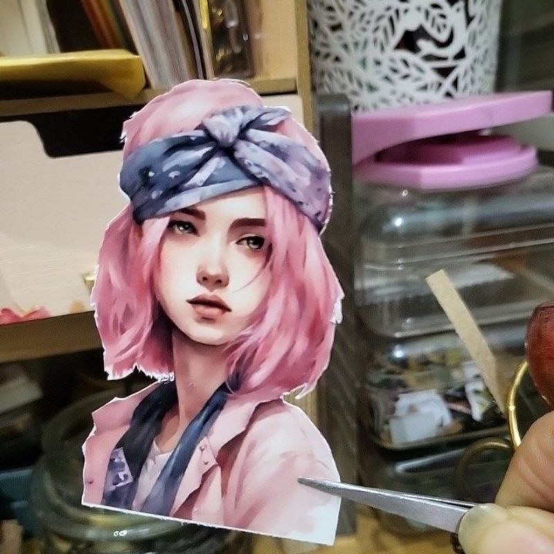 

Pinkys girl sticker edisi 2