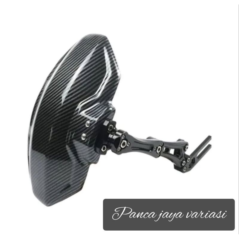 MudGuard Belakang Motor Universal/ MudGuard Motor mudguard carbon CNC universal mud guard penahan