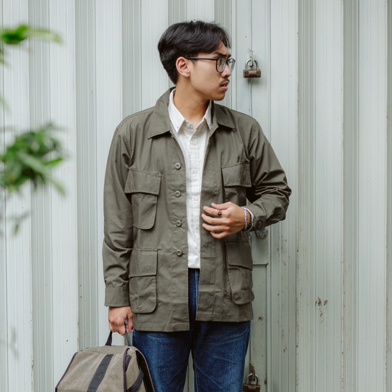 Miles Fatigue Jacket | Jaket Militer Parka Pria Wanita