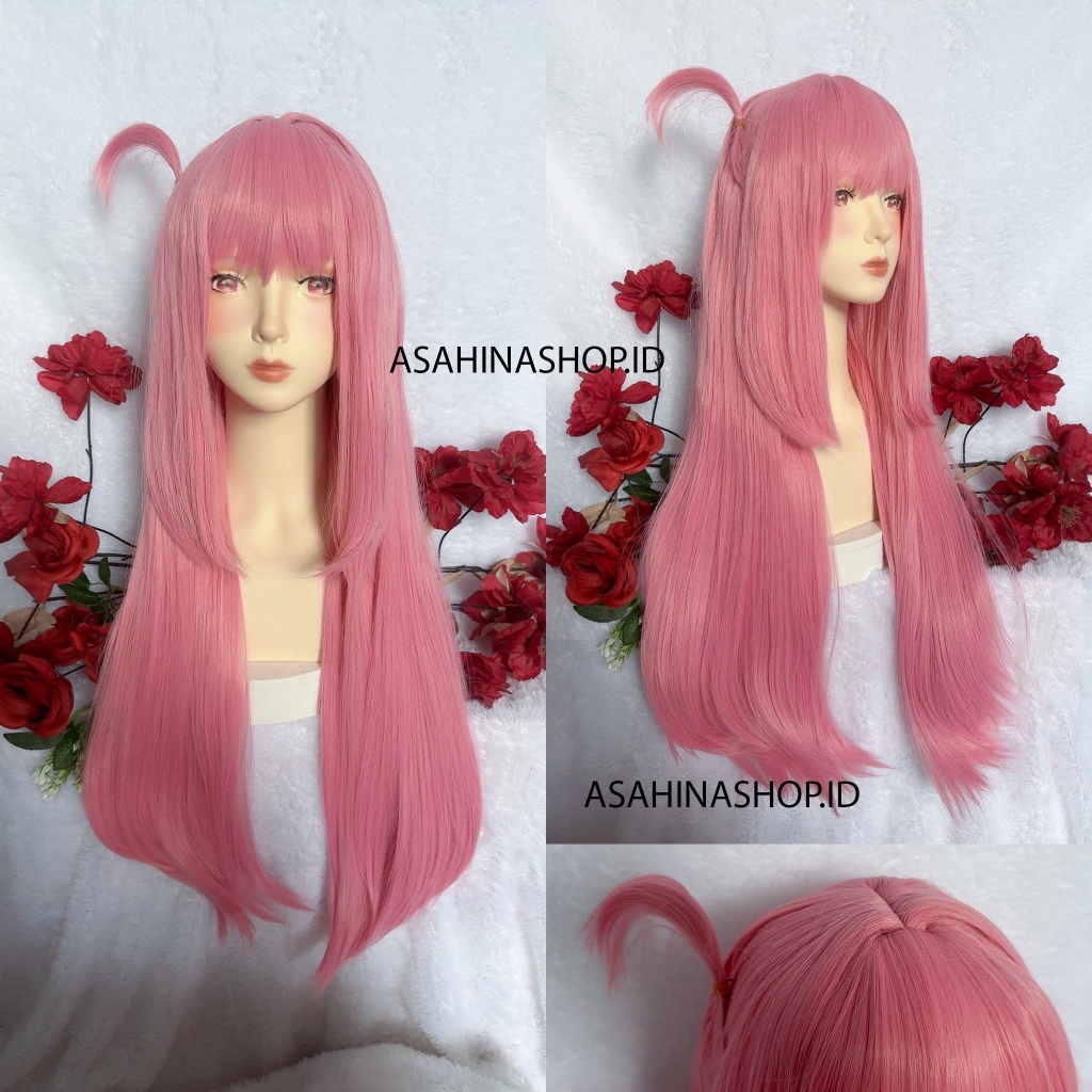 READY STOCK wig bochi the rock fake scalp cosplay import new