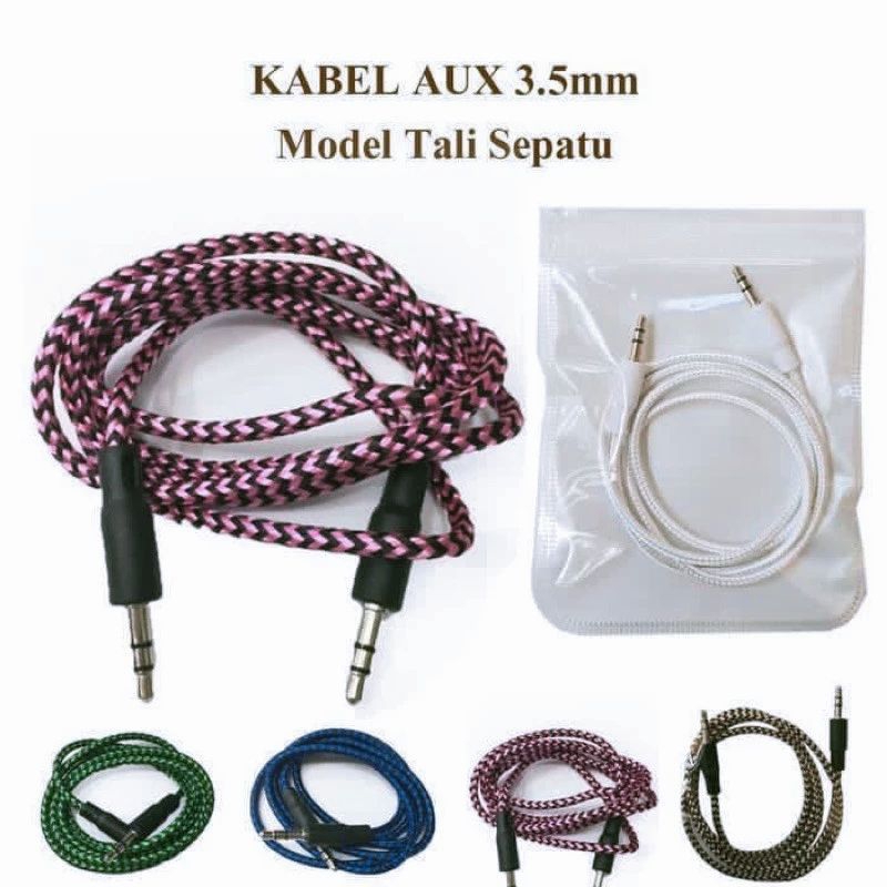 Kabel Aux 1-1 Audio Speaker Colokan Audio Hp Ke Mobil
