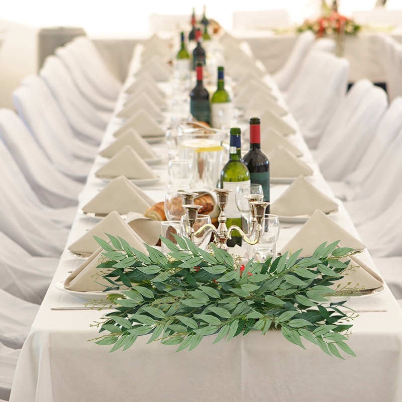 Daun Wedding - Daun Hias Plastik - Buket Daun Wisuda