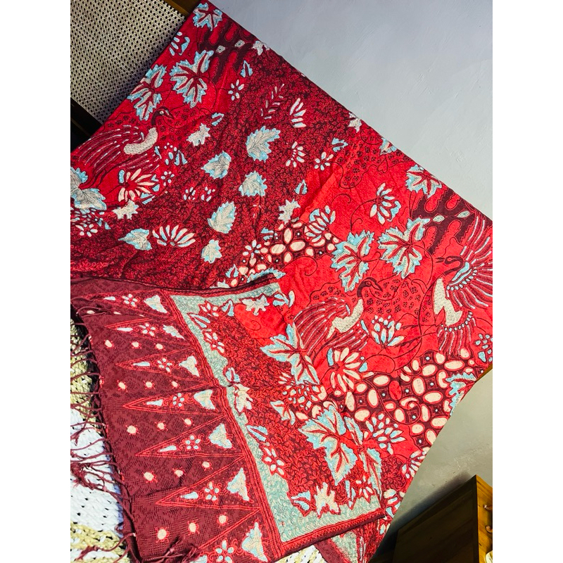 SUTRA ATBM SET SELENDANG GRADE B