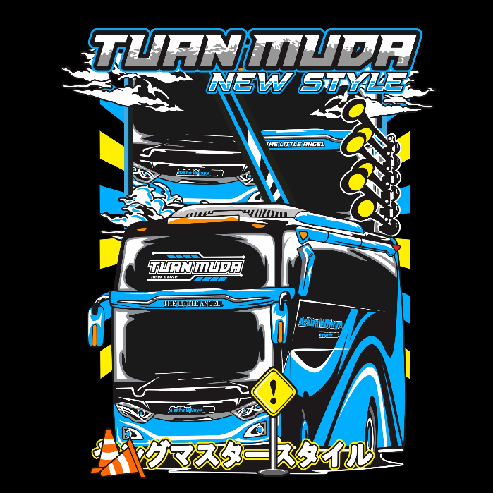 Baju Anak|Bus Mania|Kaos Bus