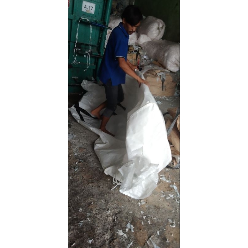 Shp1 Kantong Silase Jumbo Bag/Silo Bag + Plastik Inner Kapasitas 1 Ton