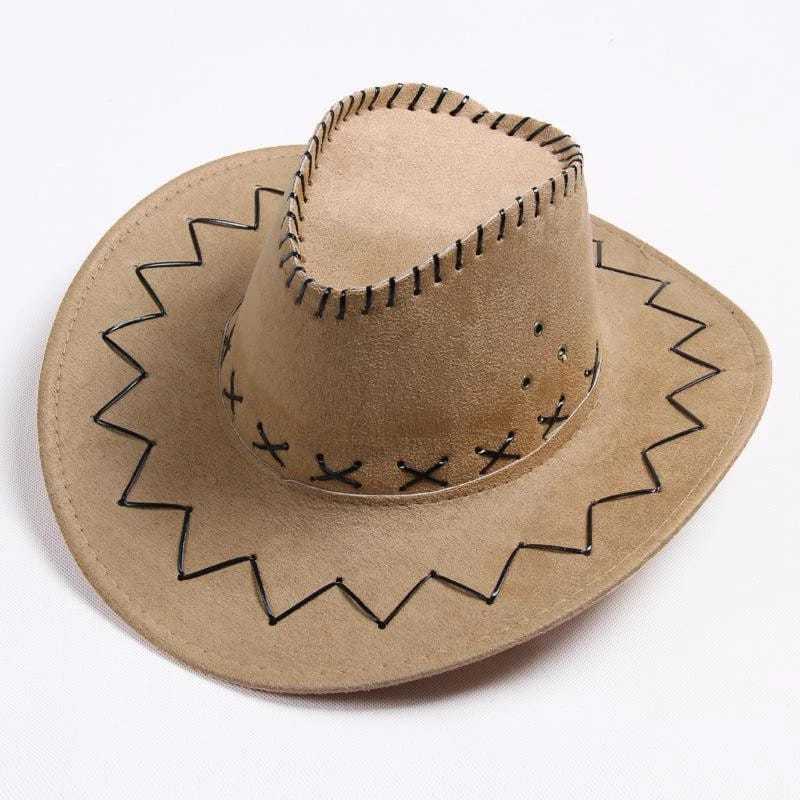 Topi Koboy / Topi Cowboy Amerika Laken Dewasa - Topi Koboy