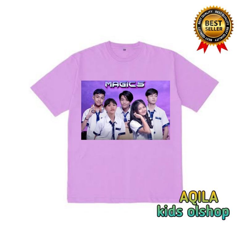 BAJU ANAK KAOS ANAK MOTIF MAGIC 5