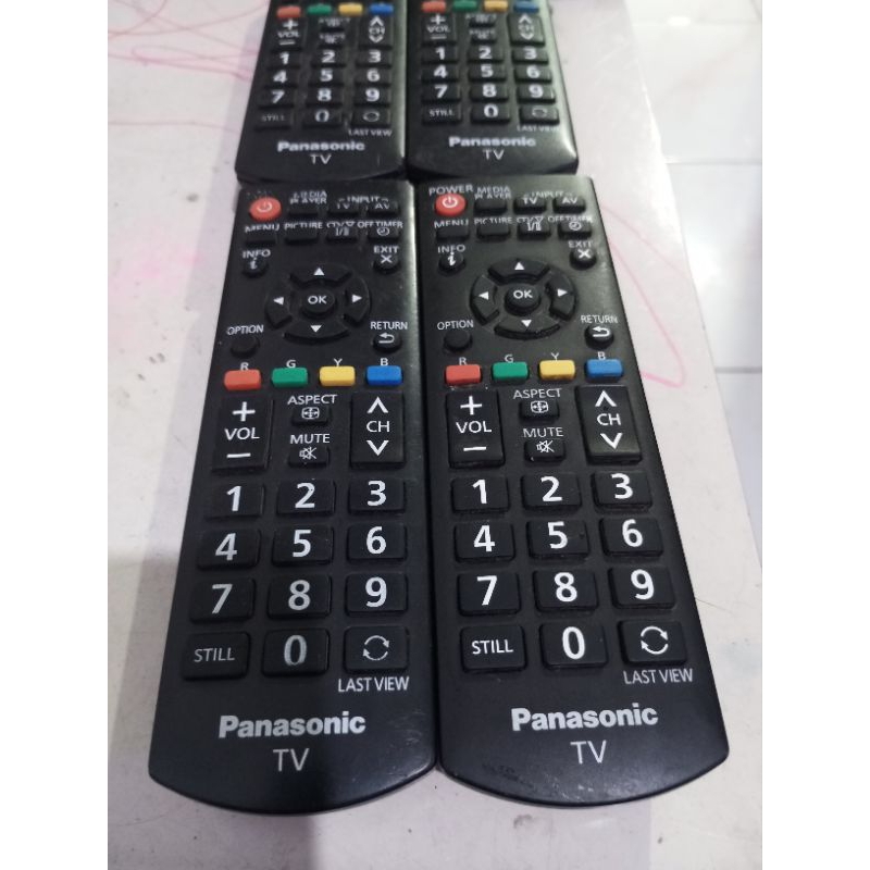 Remot Original panasonic Led Tv Second
