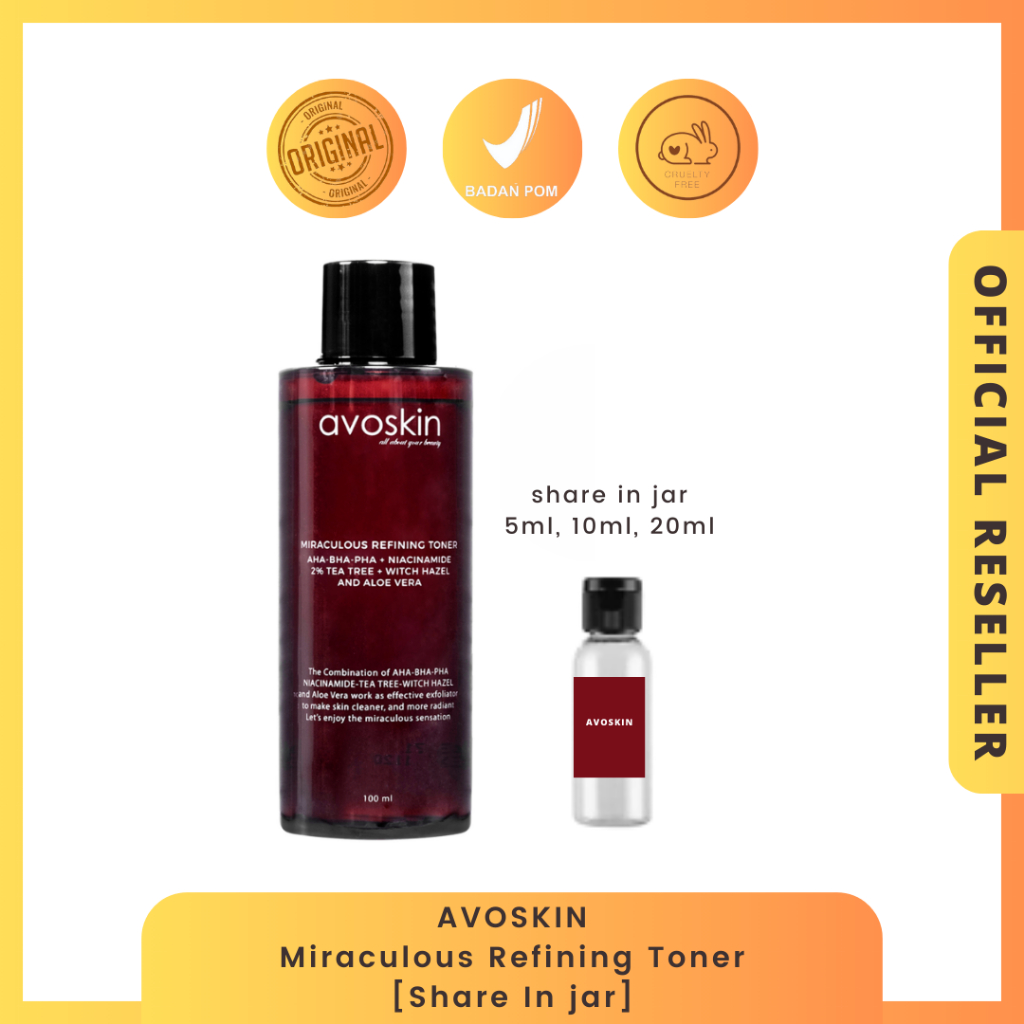 [SHARE IN JAR] AVOSKIN Miraculous Refining Toner