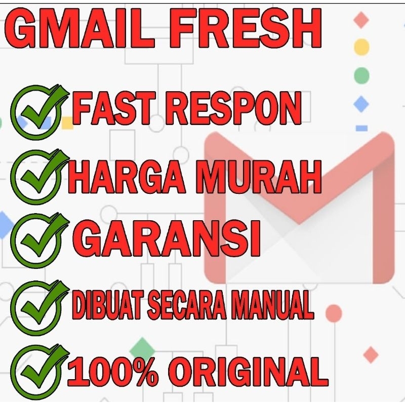 Gmail Fresh Bergaransi