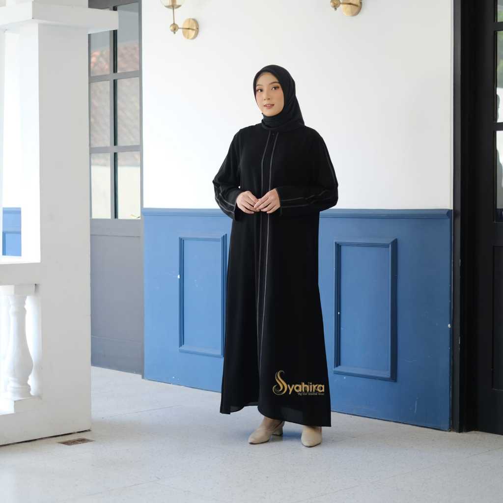 Big Promo Abaya Hitam Turkey Polos Jumbo Abaya Dubai Mewah Gamis Dress Arab Remaja