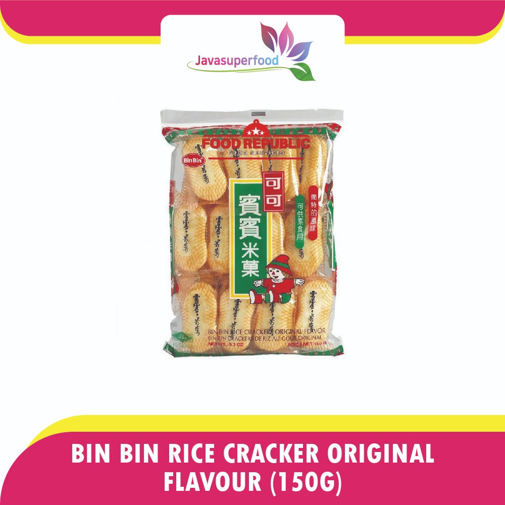 

BIN BIN Rice Crackers Original Flavor 150 g