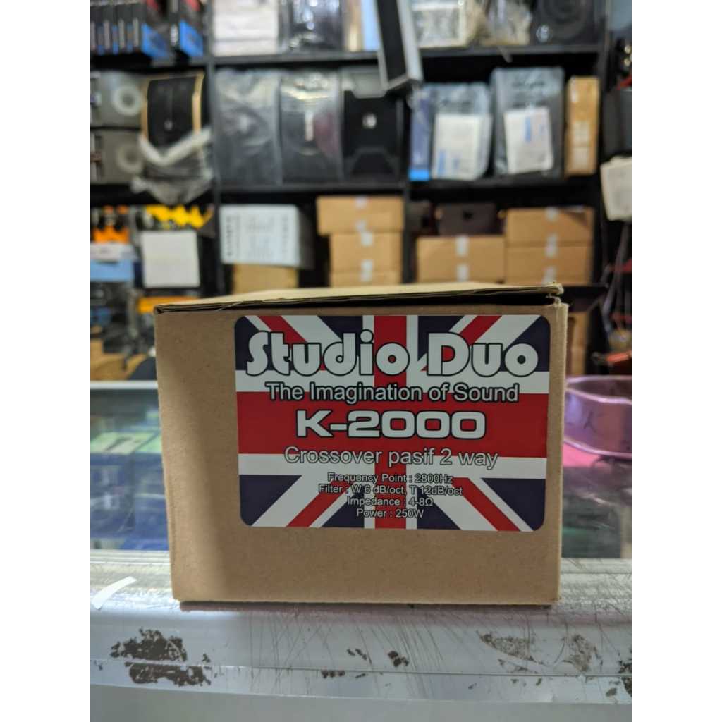 Crossover Pasif Studio Duo K2000