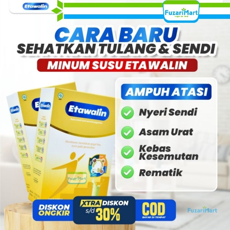 

Susu Etawalin – Susu Kambing Etawa Atasi Nyeri sendi Tingkatkan Kepadatan & Kesehatan Tulangi Susu Anti Asam Urat