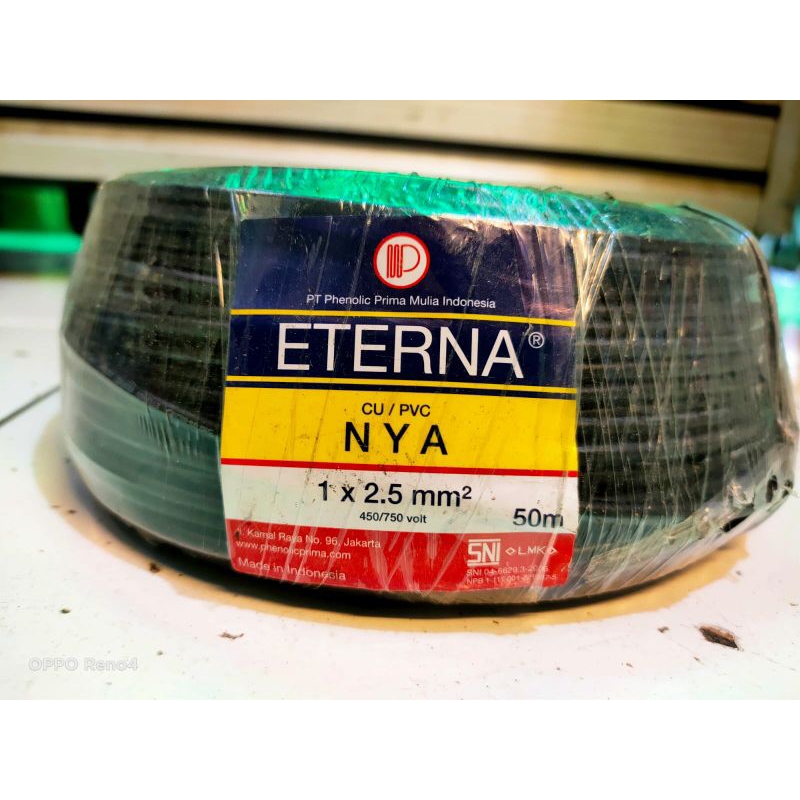 kabel eterna 1x2,5x50 meter