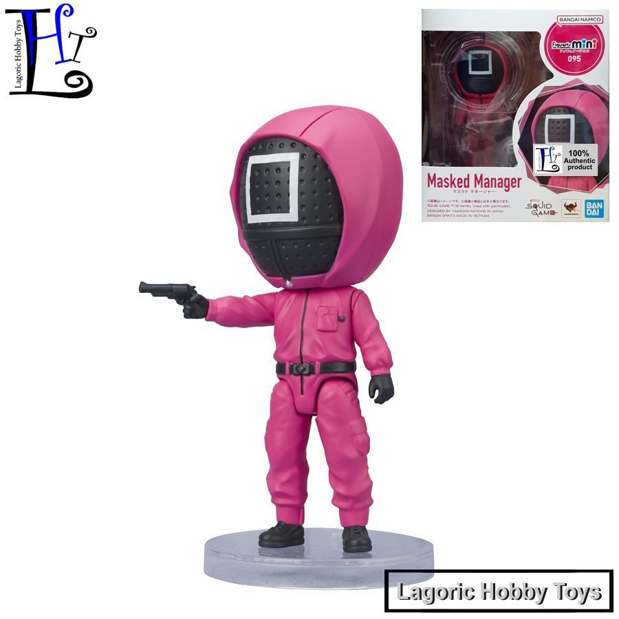 Figuarts Mini Masked Manager [Squid Game] Bandai Mainan Figure