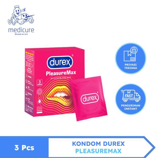 Kondom Durex Pleasuremax 3 Pcs