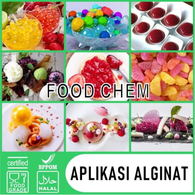 

Alginat Sodium Alginate Spherificatio (1000g)