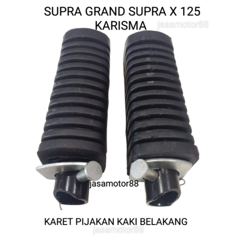 KARET PIJAKAN KAKI BELAKANG SUPRA GRAND SUPRA X 125 KARISMA