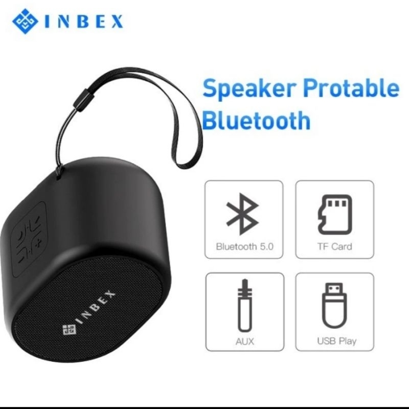 INBEX Speaker Portabel Bluetooth 5.0 Wireless Super Bass MURAH MERIAH MEWAH