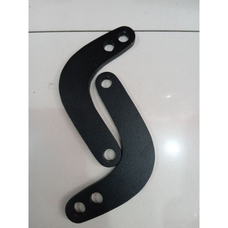 Pemendek Shock Vixion +raiser stang mundur