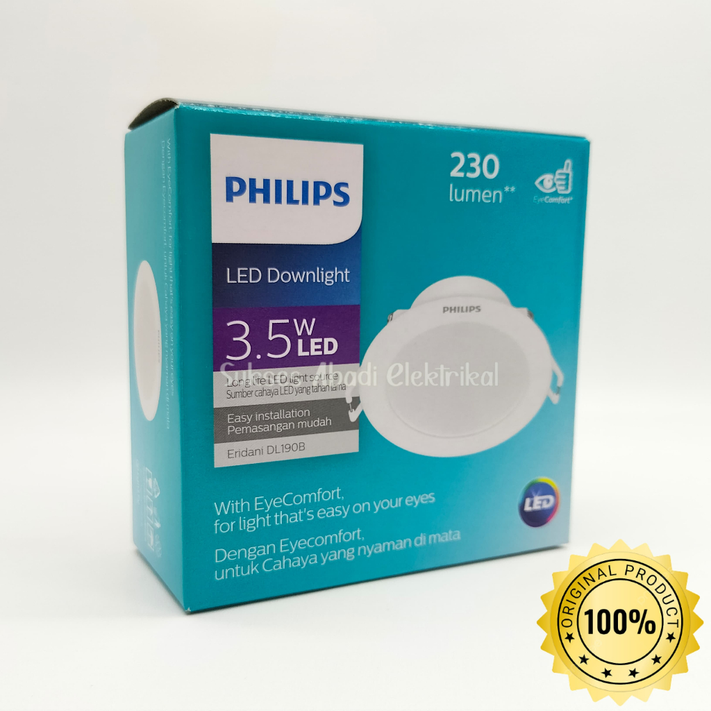 DOWNLIGHT ERIDANI PHILIPS 3.5 W