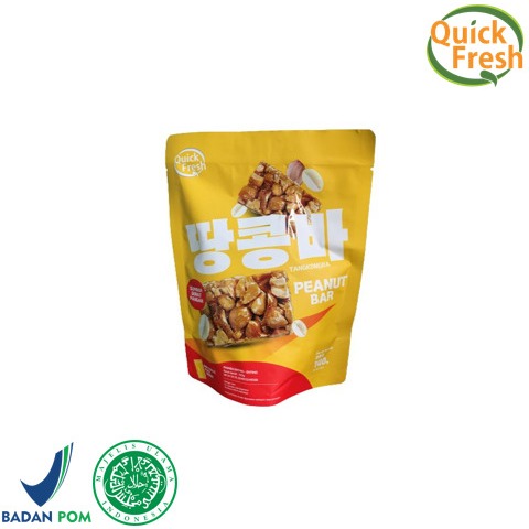 

Quick Fresh Peanut Bar 140gr / Snack Enting Enting