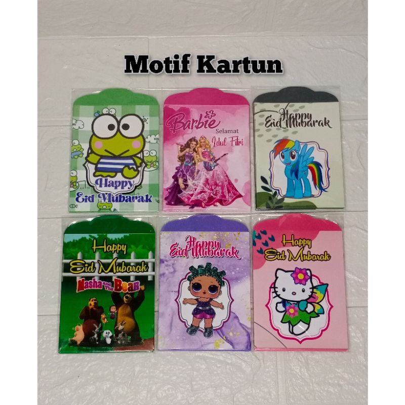 

AMPLOP LEBARAN SIZE MEDIUM MOTIF KARTUN