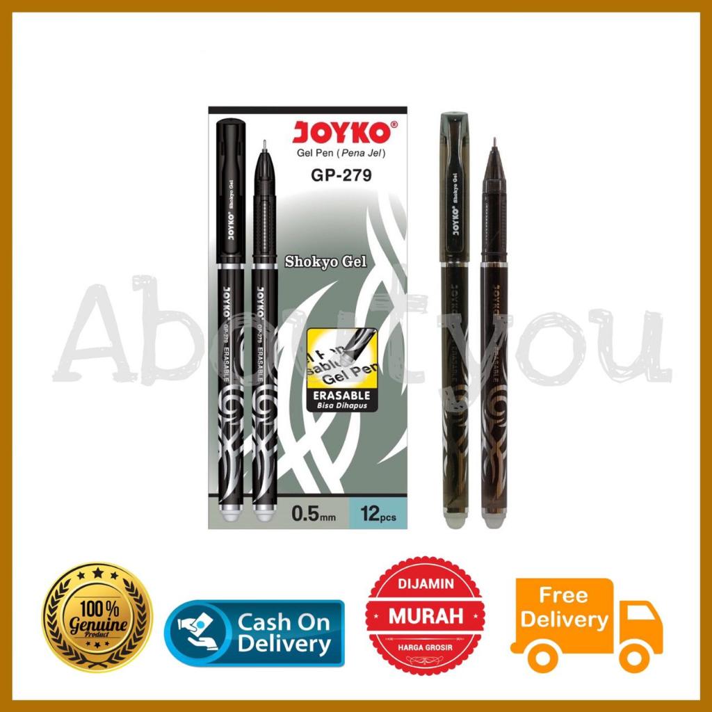 

1 Pulpen Hapus Pena Bisa di Hapus Erasable Pen Shokyo Gel Joyko GP 279