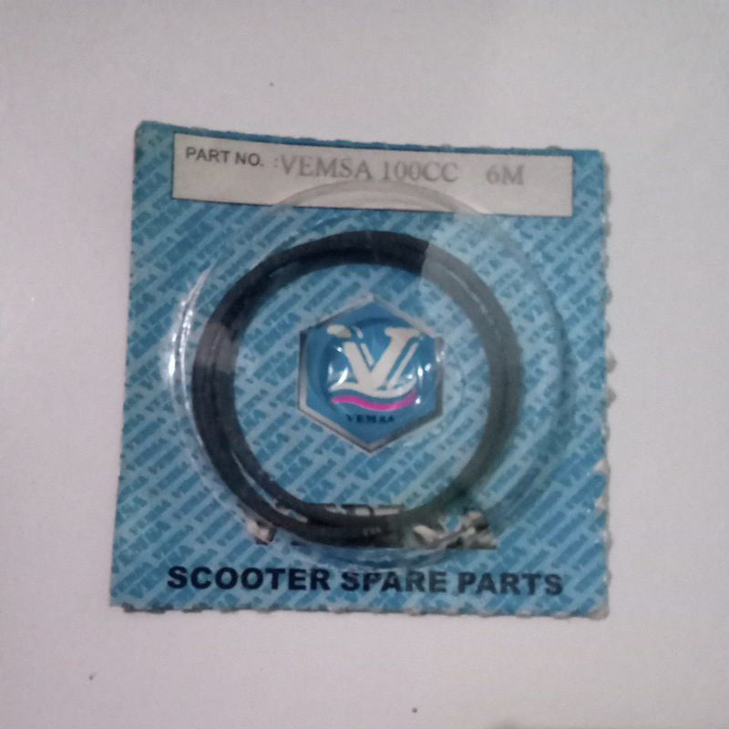 Ring piston seher 6m vespa pts 100cc