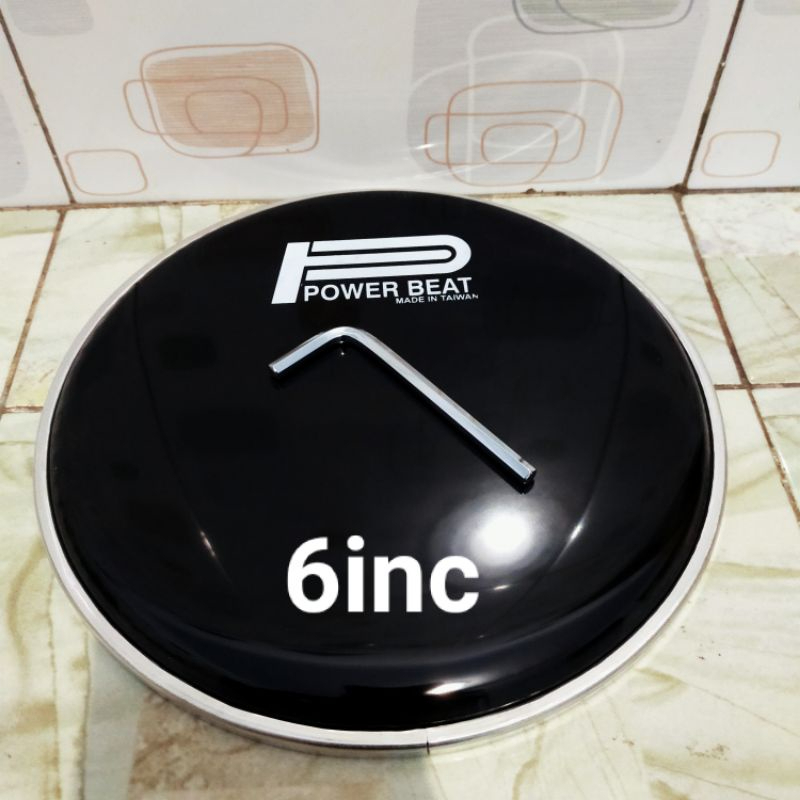 PALING  MURAH Mika gendang/dumbuk 6inc mika darbuka power beat Gratis kunci L
