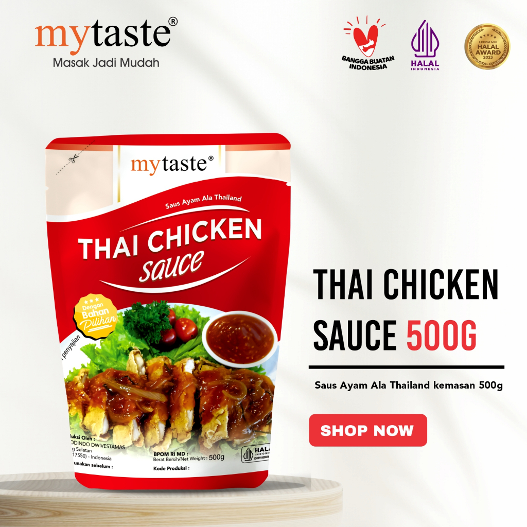 

My Taste Thai Chicken Sauce - Saus Ayam Thailand 500 Gram