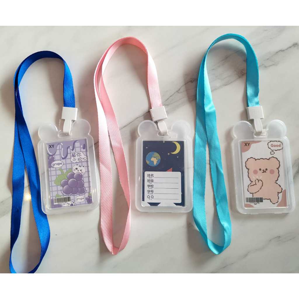 

V2_ID Card Holder Name Tag Id/Tali Id Card Motif Karakter
