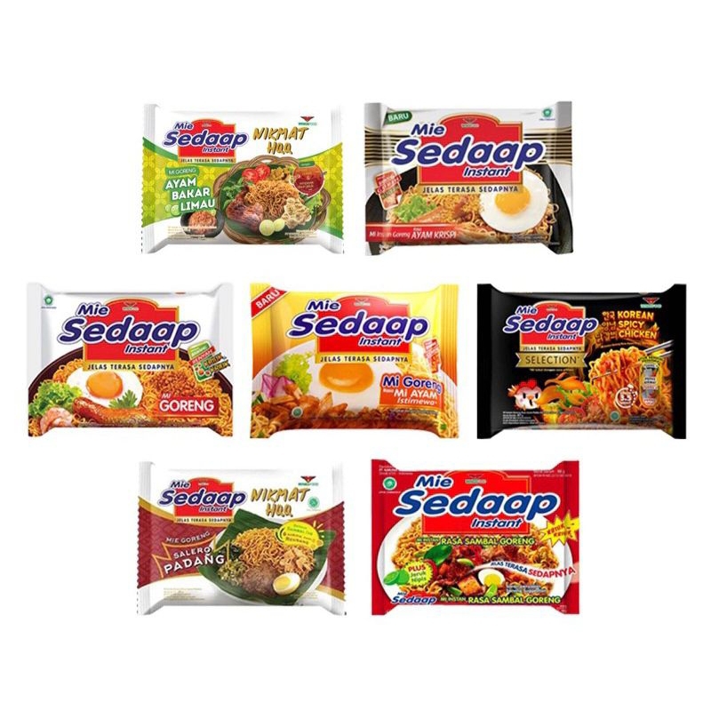 

mie instan sedaap 1 pcs